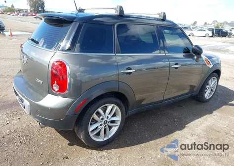 2013 Mini Countryman Cooper z USA, uszkodzony, nr VIN WMWZB3C53DWM08227